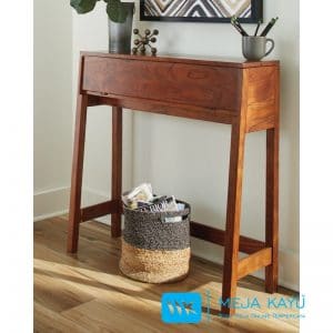 Meja Konsul Jati Minimalis Model Janiee